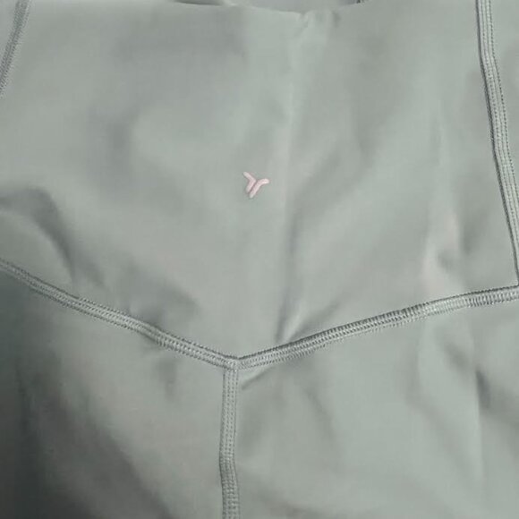 Old Navy Active Powersoft Extra High-Rise Leggings Go-Dry - Mint Green / Size: M - Picture 2 of 5